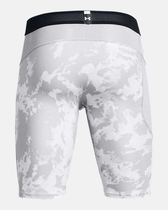 Men's HeatGear® Iso-Chill Printed Long Shorts in Gray image number 5